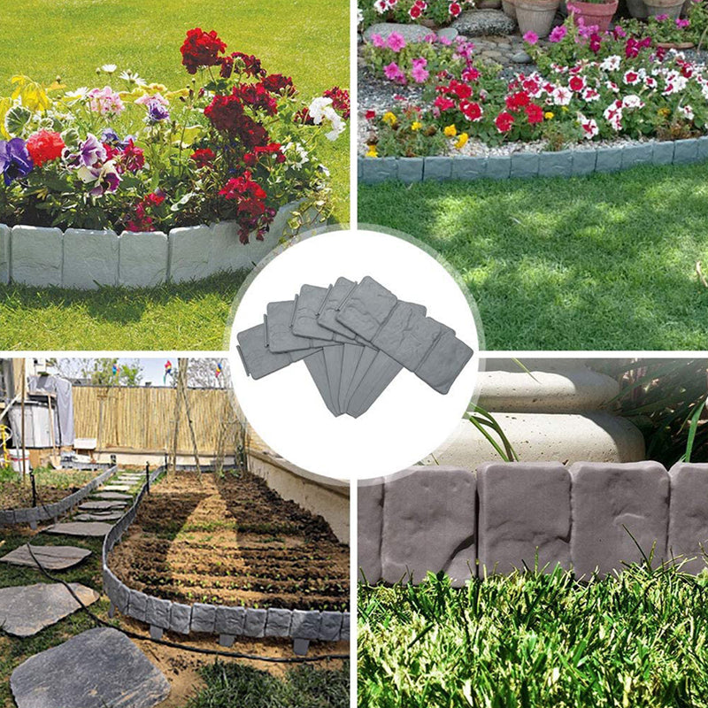 Imitation Stone Gartenzaun
