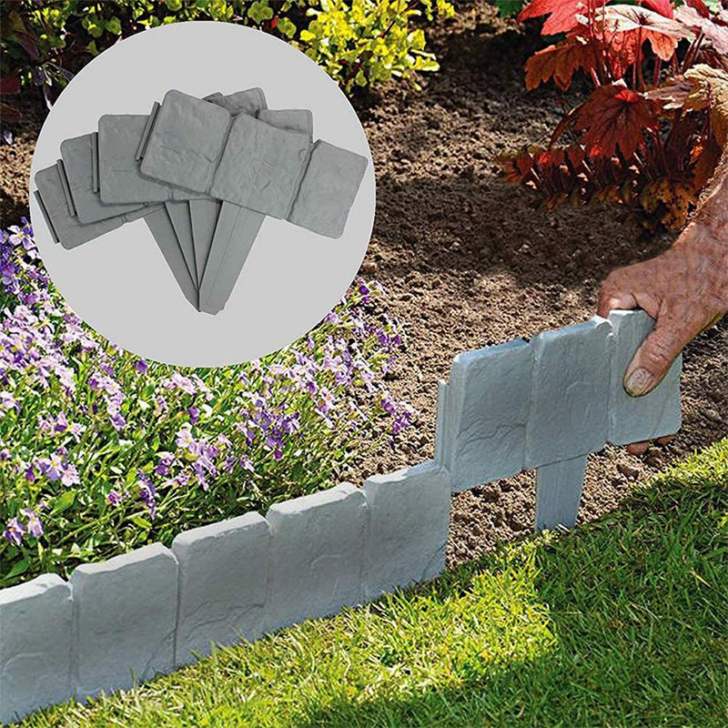 Imitation Stone Gartenzaun
