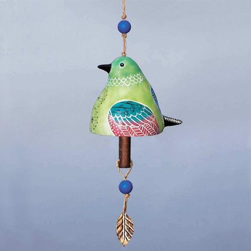 Keramisches Windspiel für den Garten