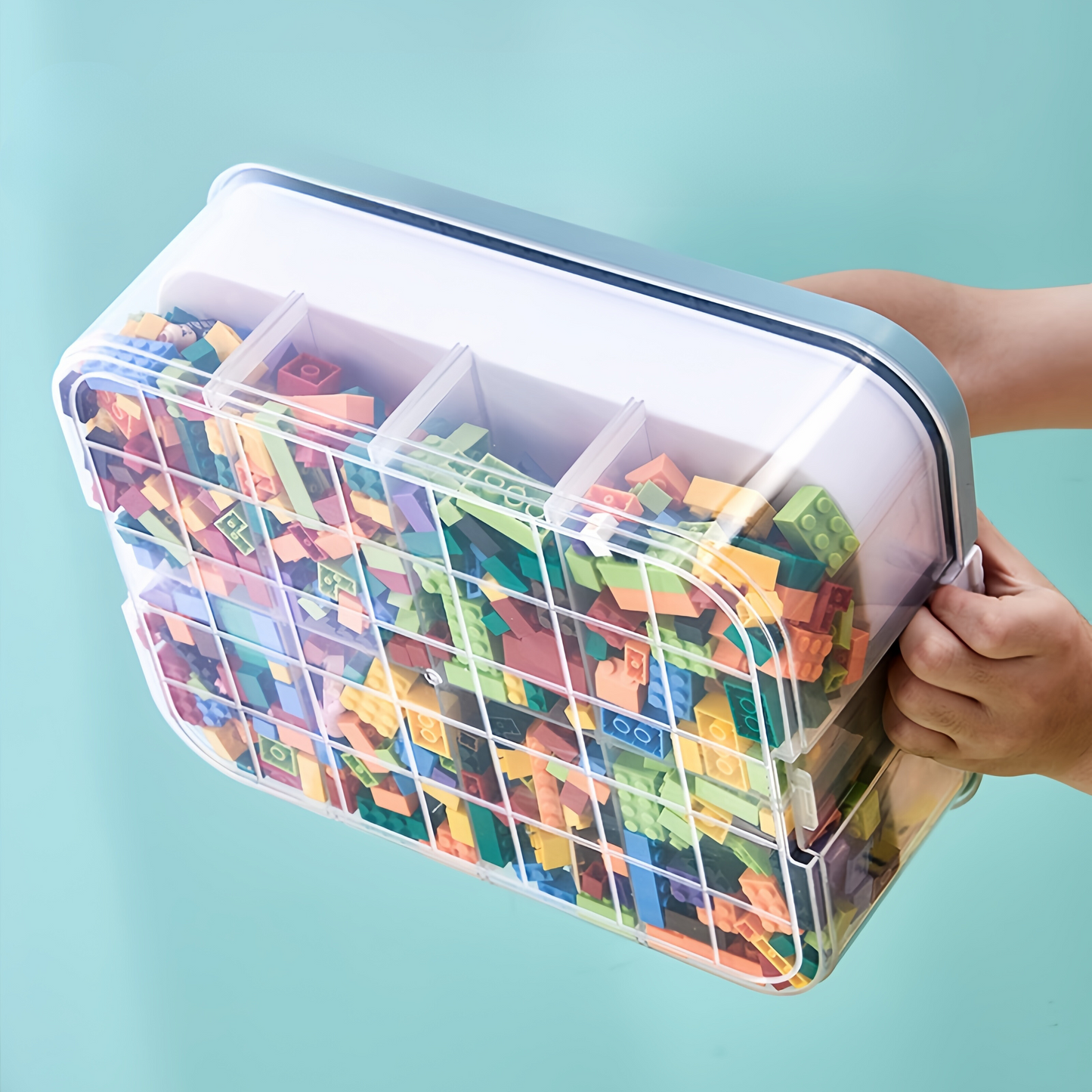 Stapelbare Organizer für Spielzeug und Kleinigkeiten