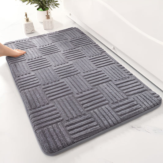 Vivid Grid Absorbierende Badmatte