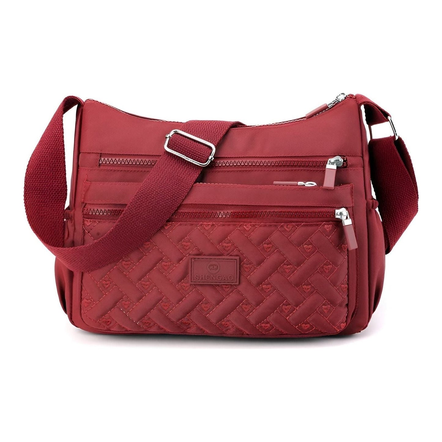Geräumige Nylon Handtasche Damen – Wasserdichte Crossbody-Tasche mit praktischem Design für Alltag und Reisen 3