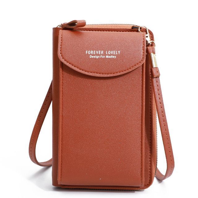 Crossbody Handy-Geldbörse mit RFID-Schutz