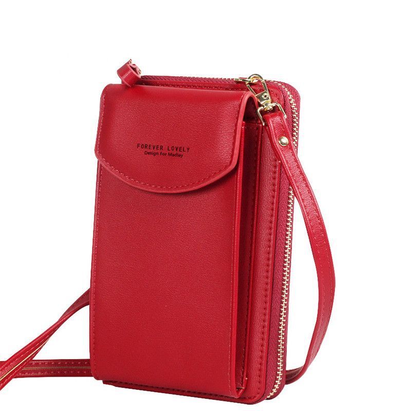 Crossbody Handy-Geldbörse mit RFID-Schutz