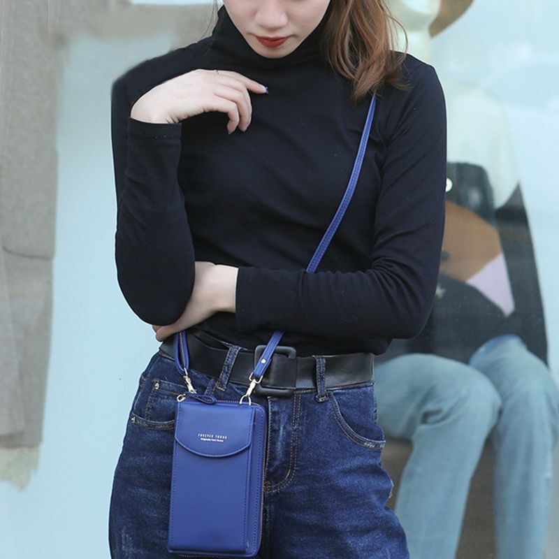 Crossbody Handy-Geldbörse mit RFID-Schutz