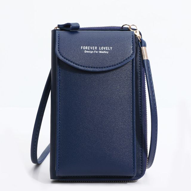 Crossbody Handy-Geldbörse mit RFID-Schutz
