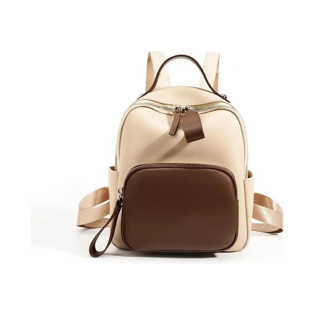 Handgefertigter Reiserucksack Damen aus Veganleder – Stilvoller und geräumiger Reise Rucksack für Alltag und Reisen 5