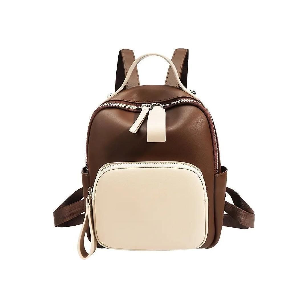 Handgefertigter Reiserucksack Damen aus Veganleder – Stilvoller und geräumiger Reise Rucksack für Alltag und Reisen 2