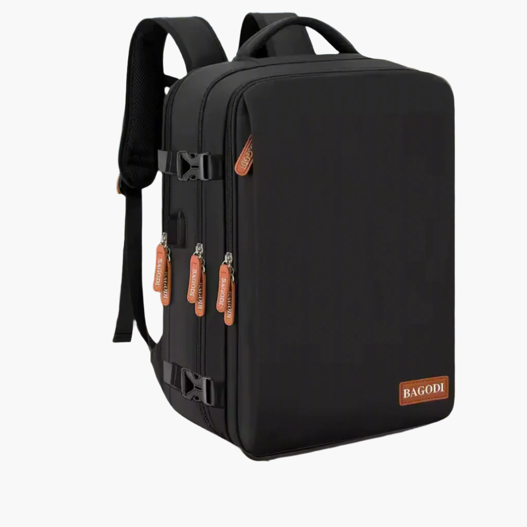 Ergonomischer Reiserucksack 46×36×20 cm – wasserabweisend, leicht & robust, mit Laptopfach – ideal für Business & Reisen