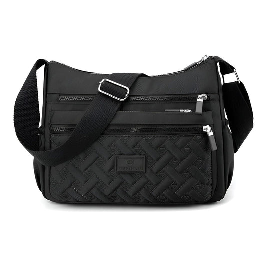 Geräumige Nylon Handtasche Damen – Wasserdichte Crossbody-Tasche mit praktischem Design für Alltag und Reisen 1
