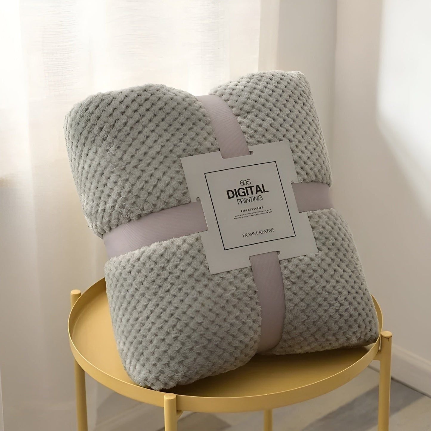 Kuscheldecke Kingsize aus Flauschigem Material – Weiche Wolldecke für Gemütliche Abende, Maschinenwaschbar und Atmungsaktiv 2