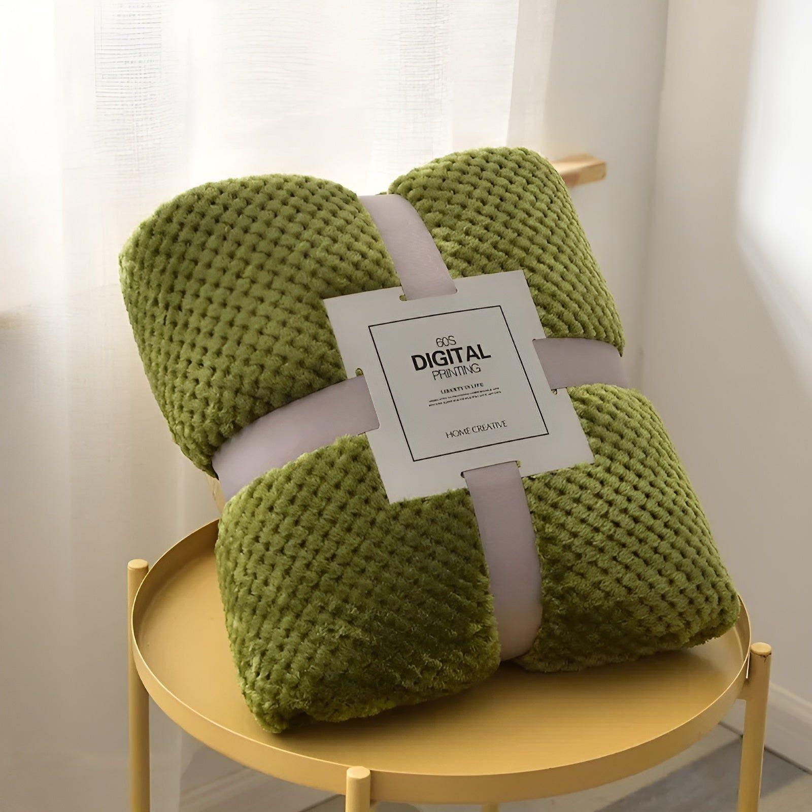 Kuscheldecke Kingsize aus Flauschigem Material – Weiche Wolldecke für Gemütliche Abende, Maschinenwaschbar und Atmungsaktiv 4
