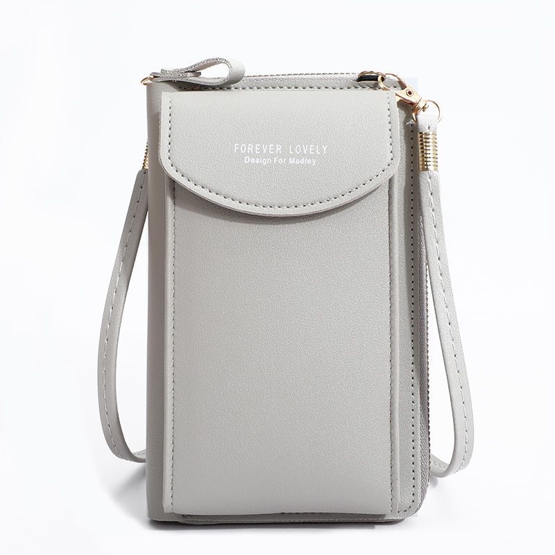 Crossbody Handy-Geldbörse mit RFID-Schutz
