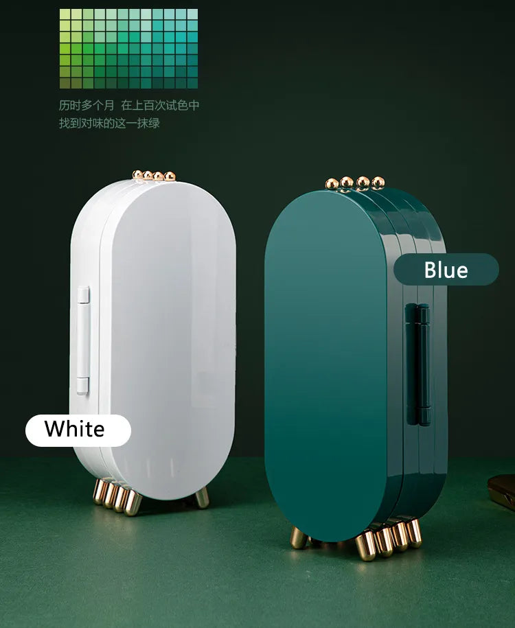 Oval Faltbarer Schmuck-Organizer