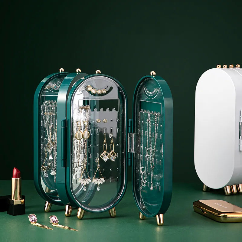 Oval Faltbarer Schmuck-Organizer