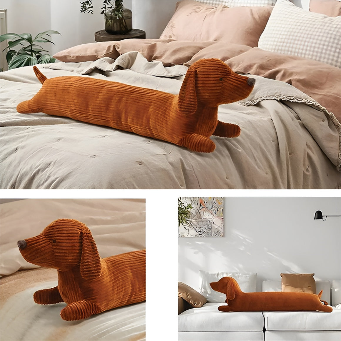Ergonomisches Dackel Kissen