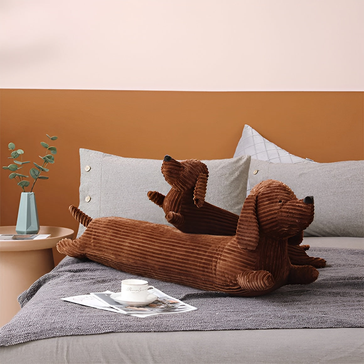 Ergonomisches Dackel Kissen