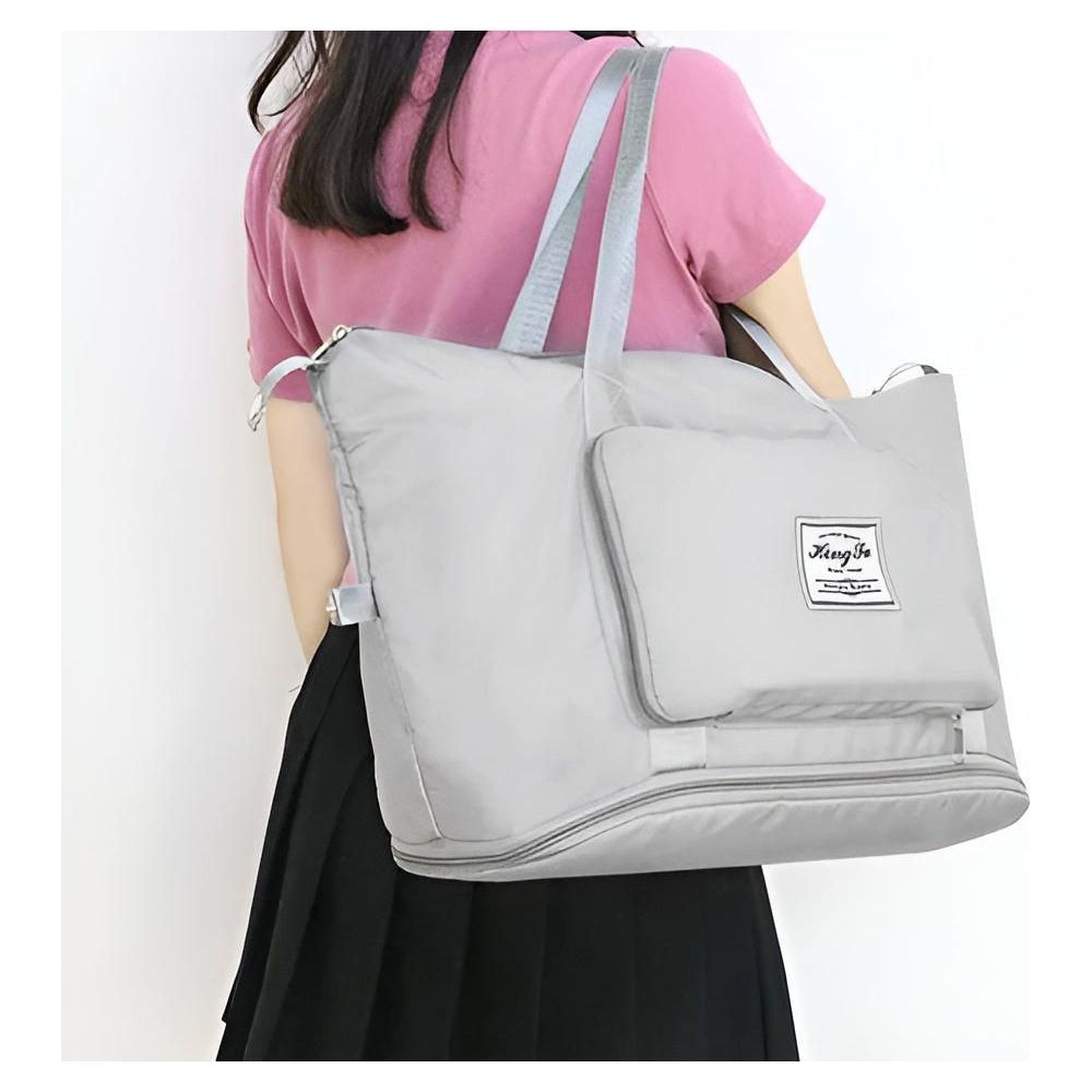 Multifunktionale Wasserdichte Reisetasche Groß mit Faltbarem Design – Weekender Tasche für Damen, Ideal für Reisen und Fitness 4