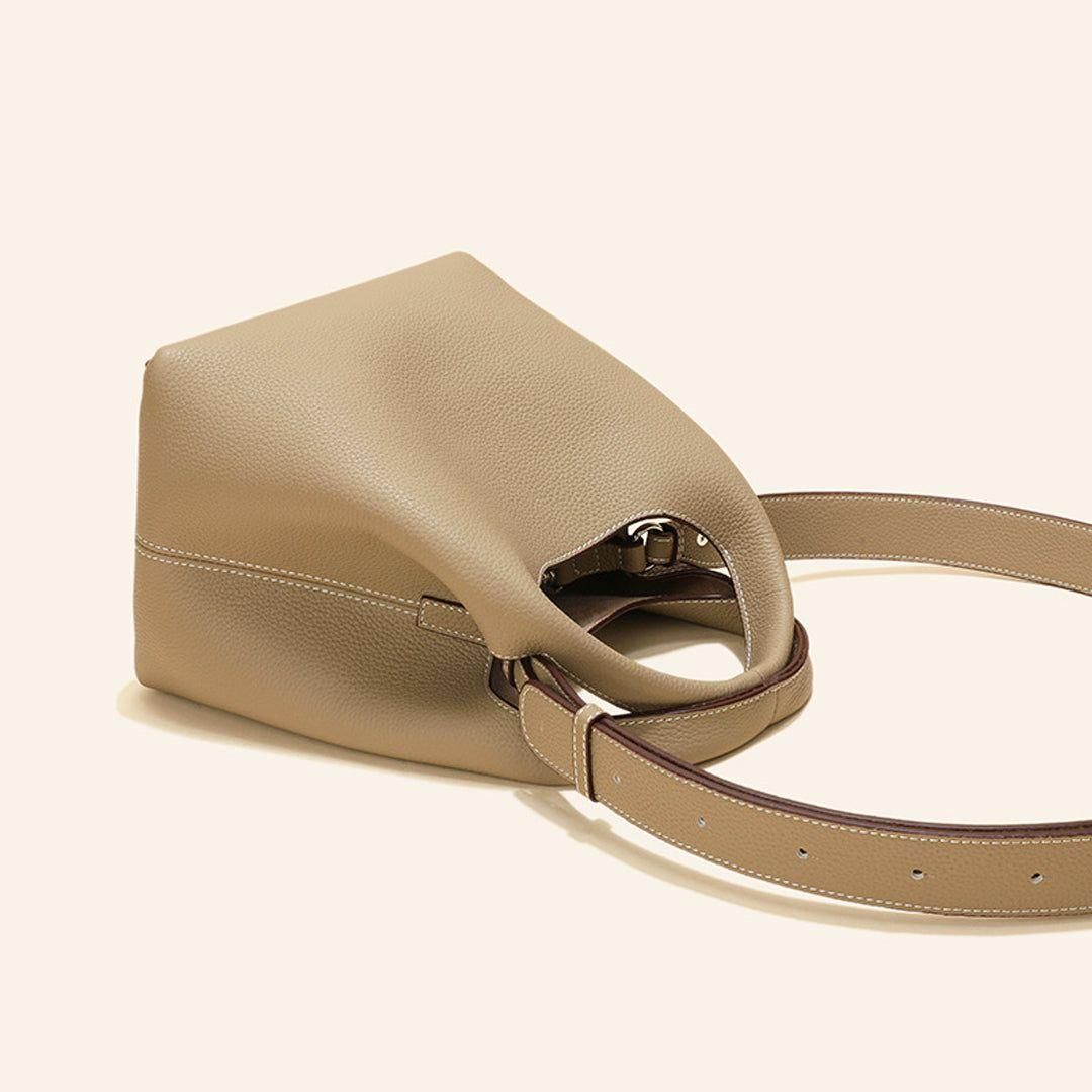 Luxuriöse Retro-Handtasche Damen aus PU-Leder – Geräumig, Verstellbarer Schulterriemen, Stilvoll und Praktisch 4
