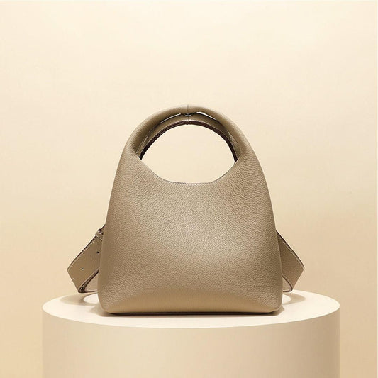 Luxuriöse Retro-Handtasche Damen aus PU-Leder – Geräumig, Verstellbarer Schulterriemen, Stilvoll und Praktisch 1