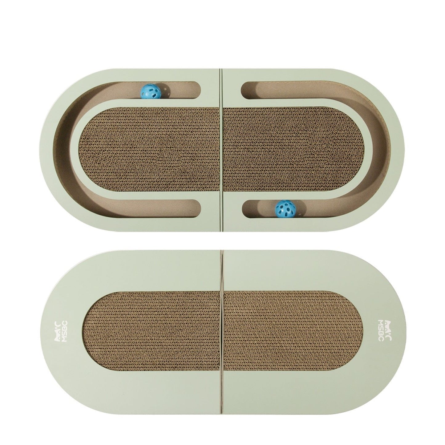 Karton Katzen Kratz und Spielbett