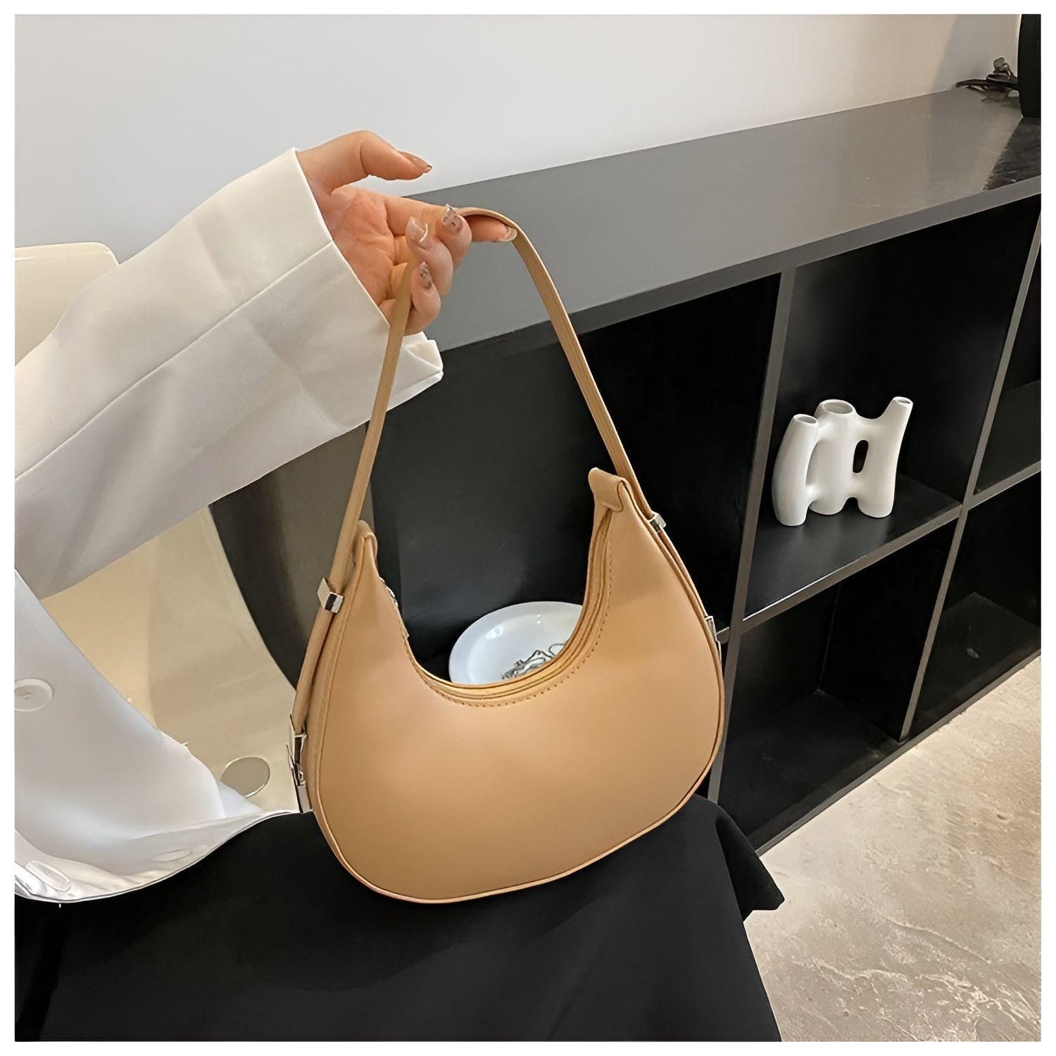 Modische Umhängetasche Damen aus Veganleder – Delia Bag mit Verstellbarem Schulterriemen und Zeitlosem Design 6