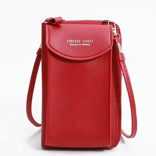 Crossbody Handy-Geldbörse mit RFID-Schutz
