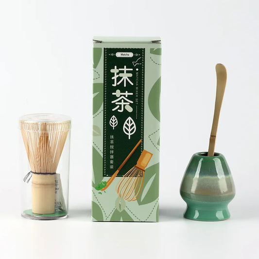 Bambus Matcha Schneebesen Set mit 100 Zinken und Messlöffel – Ideal für perfekte Teezubereitung und schaumigen Genuss 1