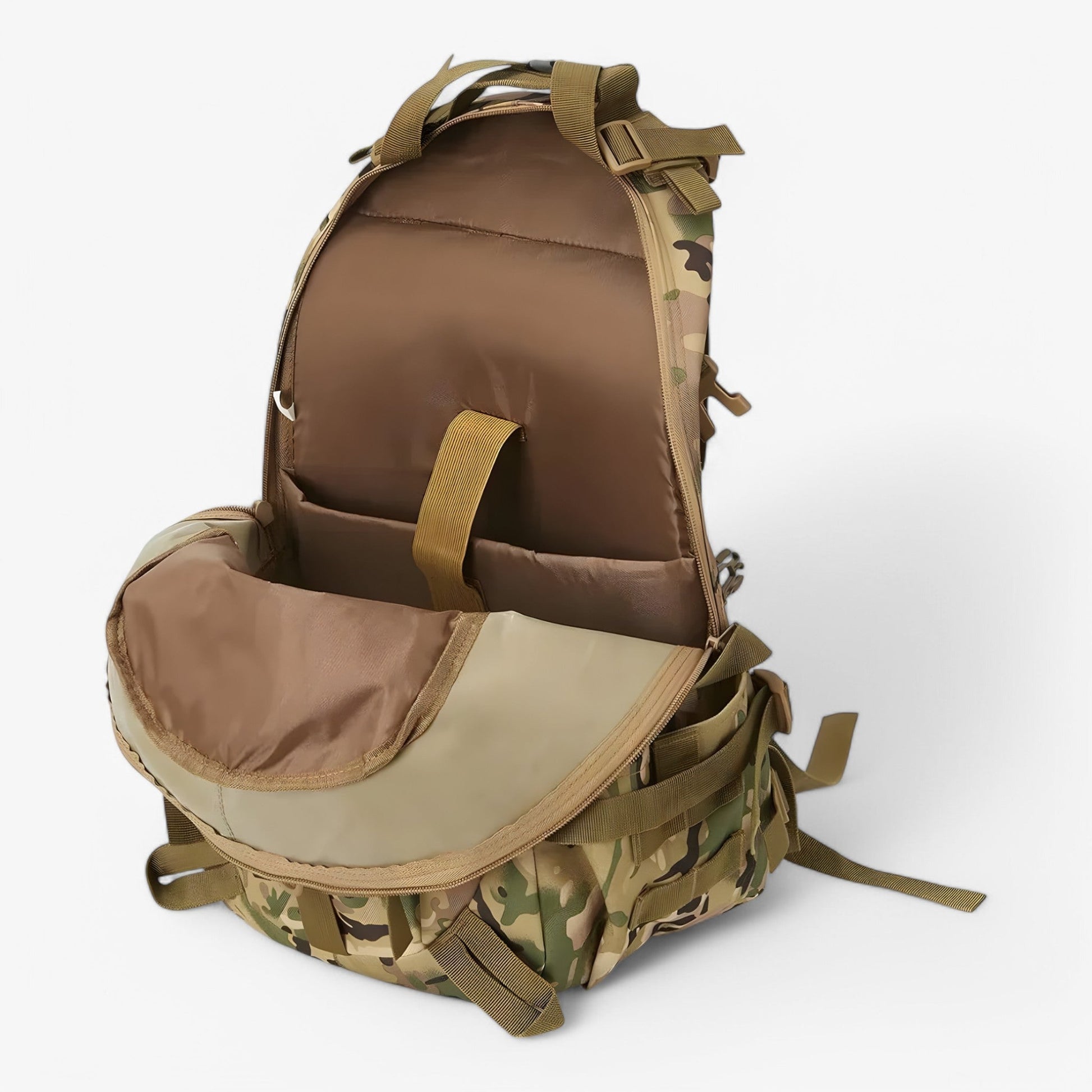 40L Militärtaktischer Rucksack Herren mit Ergonomischem Design und Mehreren Fächern für Wandern und Camping-3