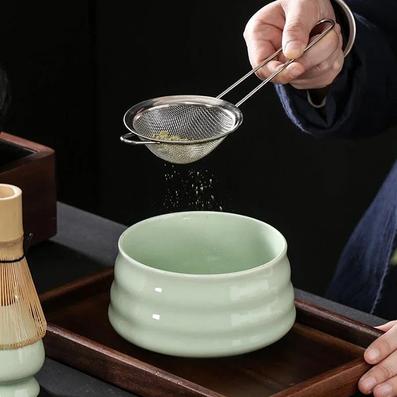 Japanisches Bambus-Matcha-Set