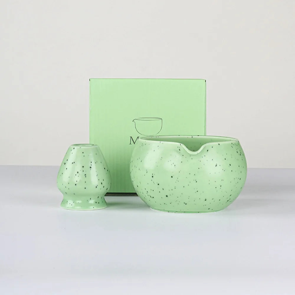 Variant image for Keramik Matcha Schüssel 13,5 cm – Traditionelles Japanisches Design mit Gießausguss für Perfekte Teezubereitung-6