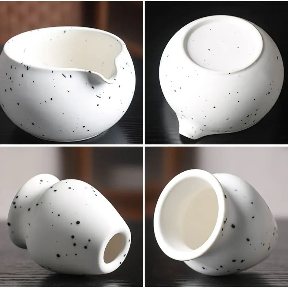 Keramik Matcha Schüssel 13,5 cm – Traditionelles Japanisches Design mit Gießausguss für Perfekte Teezubereitung 3