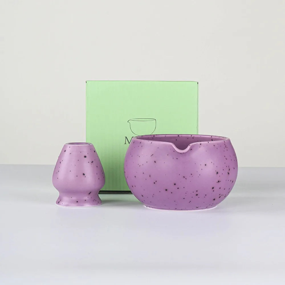 Variant image for Keramik Matcha Schüssel 13,5 cm – Traditionelles Japanisches Design mit Gießausguss für Perfekte Teezubereitung-8