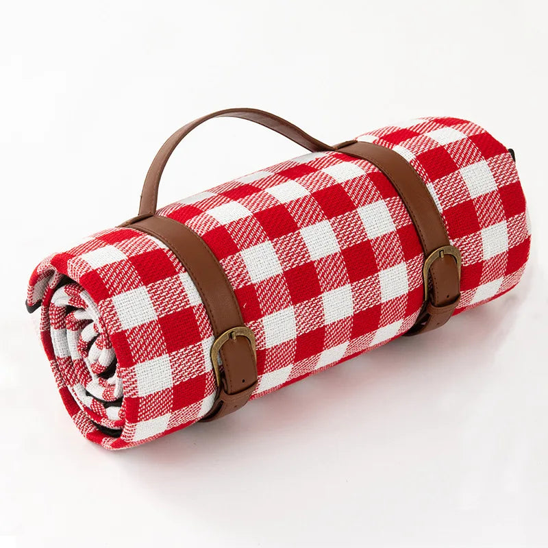 Wasserdichte Picknickdecke – Faltbare Campingdecke, große sandfreie Stranddecke für Outdoor-Aktivitäten, 150 x 200 cm 1