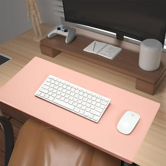 Ergonomische Leder-Schreibtischmatte mit Rutschfester Oberfläche – Handgelenk- und Ellbogenunterstützung für Büro und Gaming-1