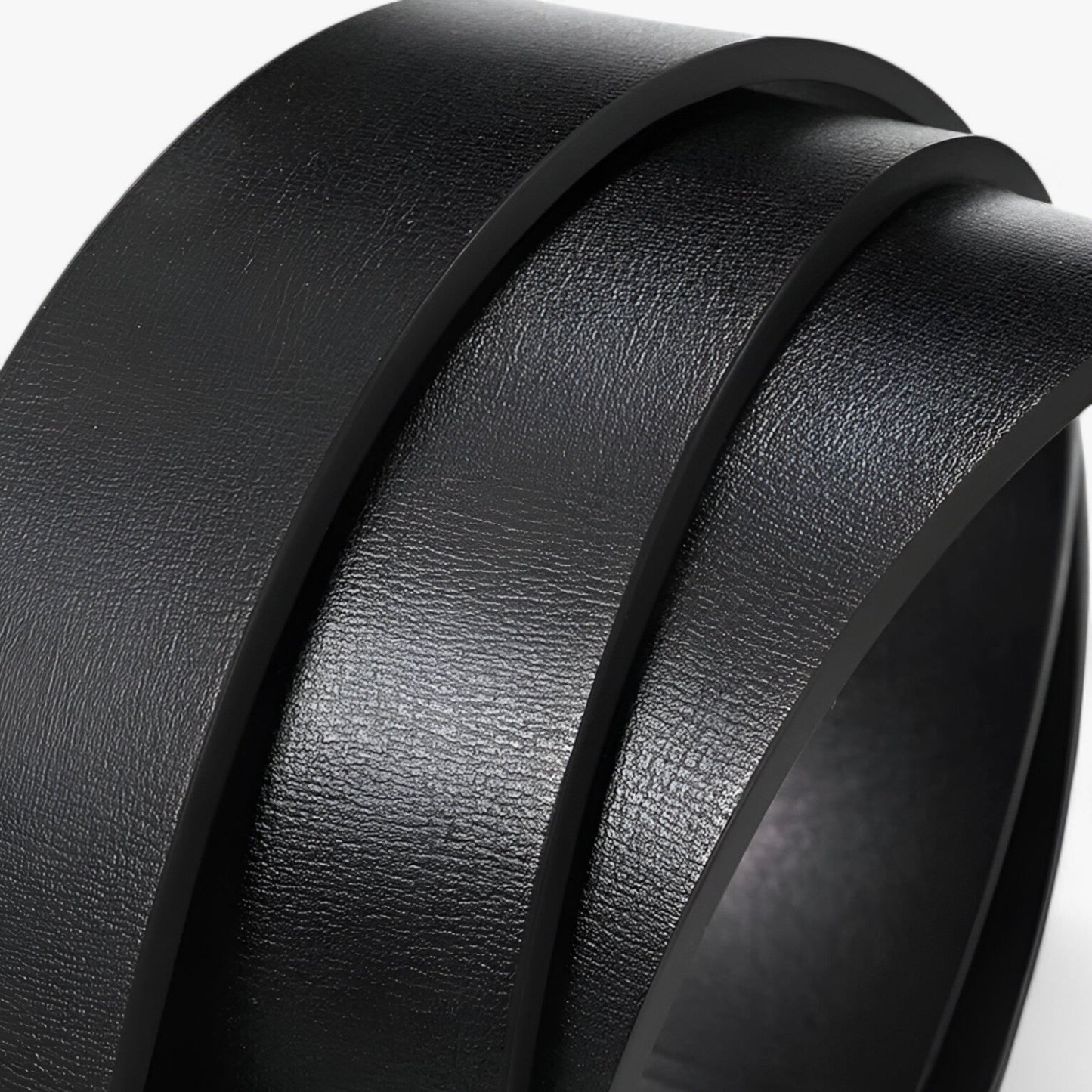 Klassischer Leder Gürtel Herren aus PU-Leder mit Zinklegierungsschnalle – Ideales Accessoire für formelle und lässige Anlässe-4