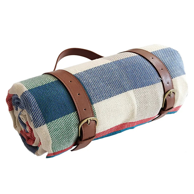 Wasserdichte Picknickdecke – Faltbare Campingdecke, große sandfreie Stranddecke für Outdoor-Aktivitäten, 150 x 200 cm 3