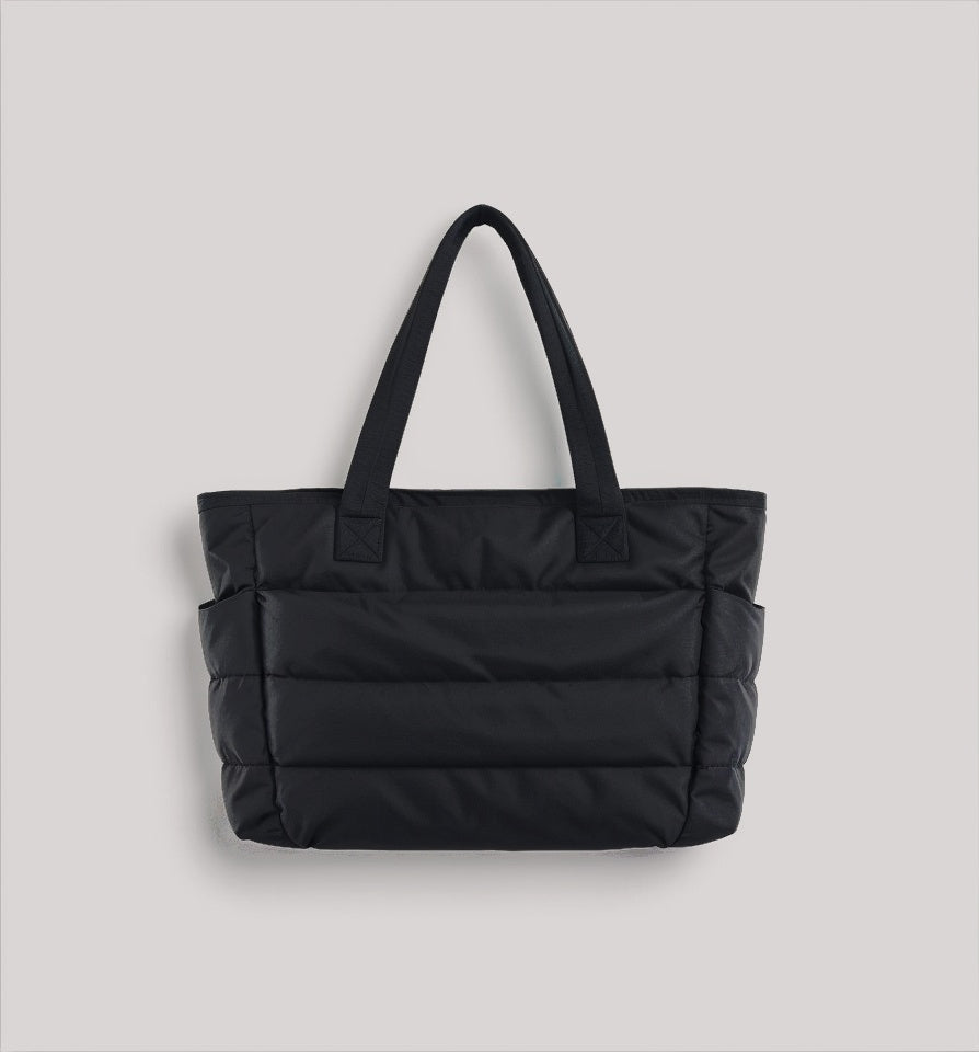Geräumige Puffer-Schultertasche