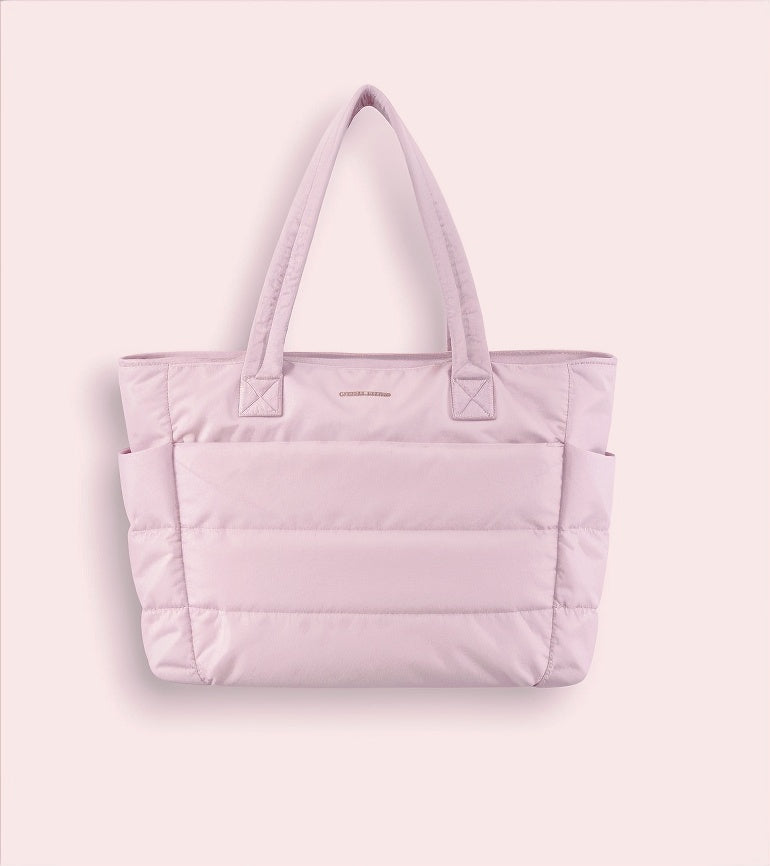 Geräumige Puffer-Schultertasche