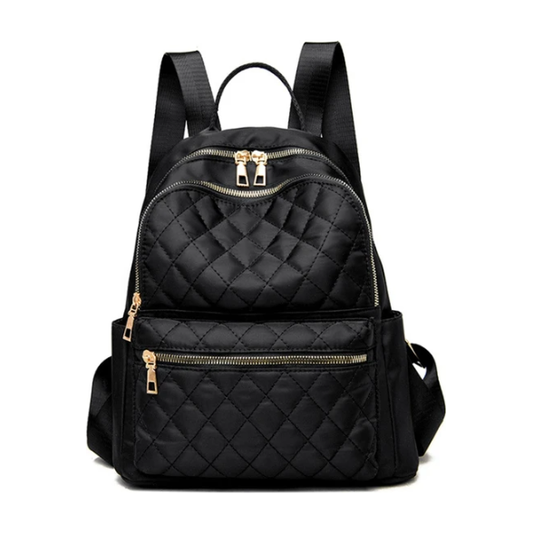 Leichter Nylon Rucksack Damen – Wasserdicht, Praktisch für Reisen, Mehrere Fächer, Stilvoll und Funktional 1