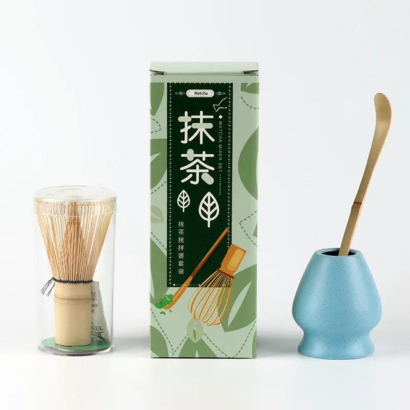 Variant image for Bambus Matcha Schneebesen Set mit 100 Zinken und Messlöffel – Ideal für perfekte Teezubereitung und schaumigen Genuss-5