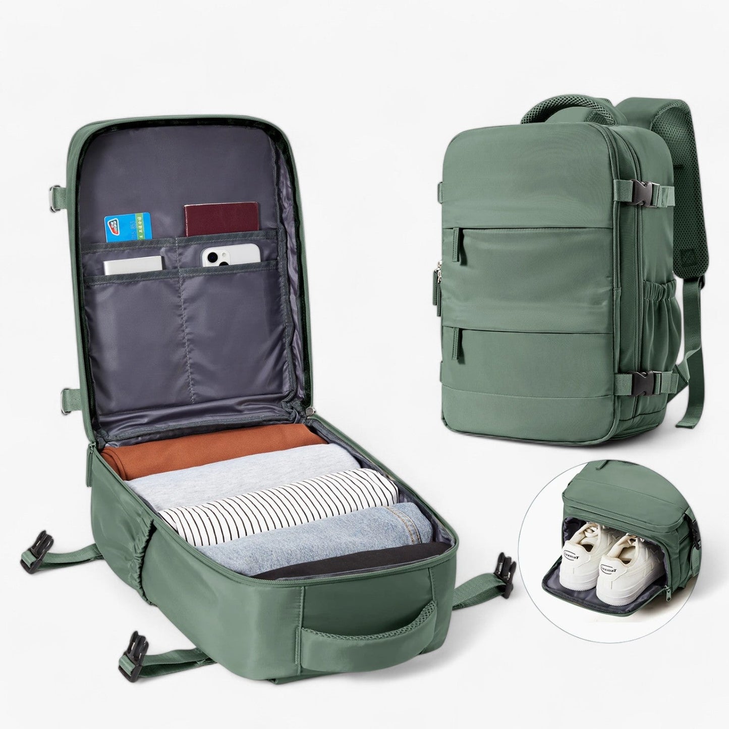 Hampus Kompakter Kabinen-Rucksack