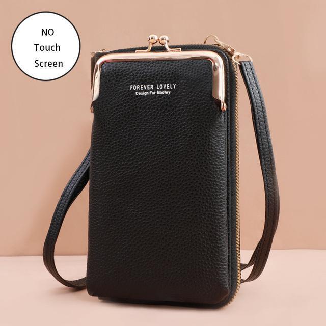 Crossbody Handy-Geldbörse mit RFID-Schutz