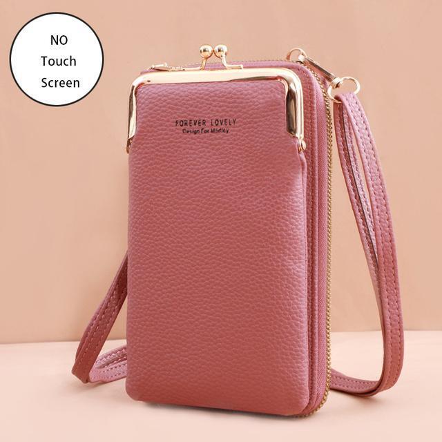 Crossbody Handy-Geldbörse mit RFID-Schutz