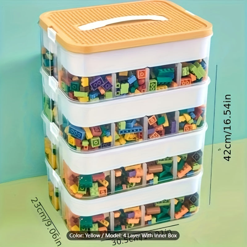 Stapelbare Organizer für Spielzeug und Kleinigkeiten