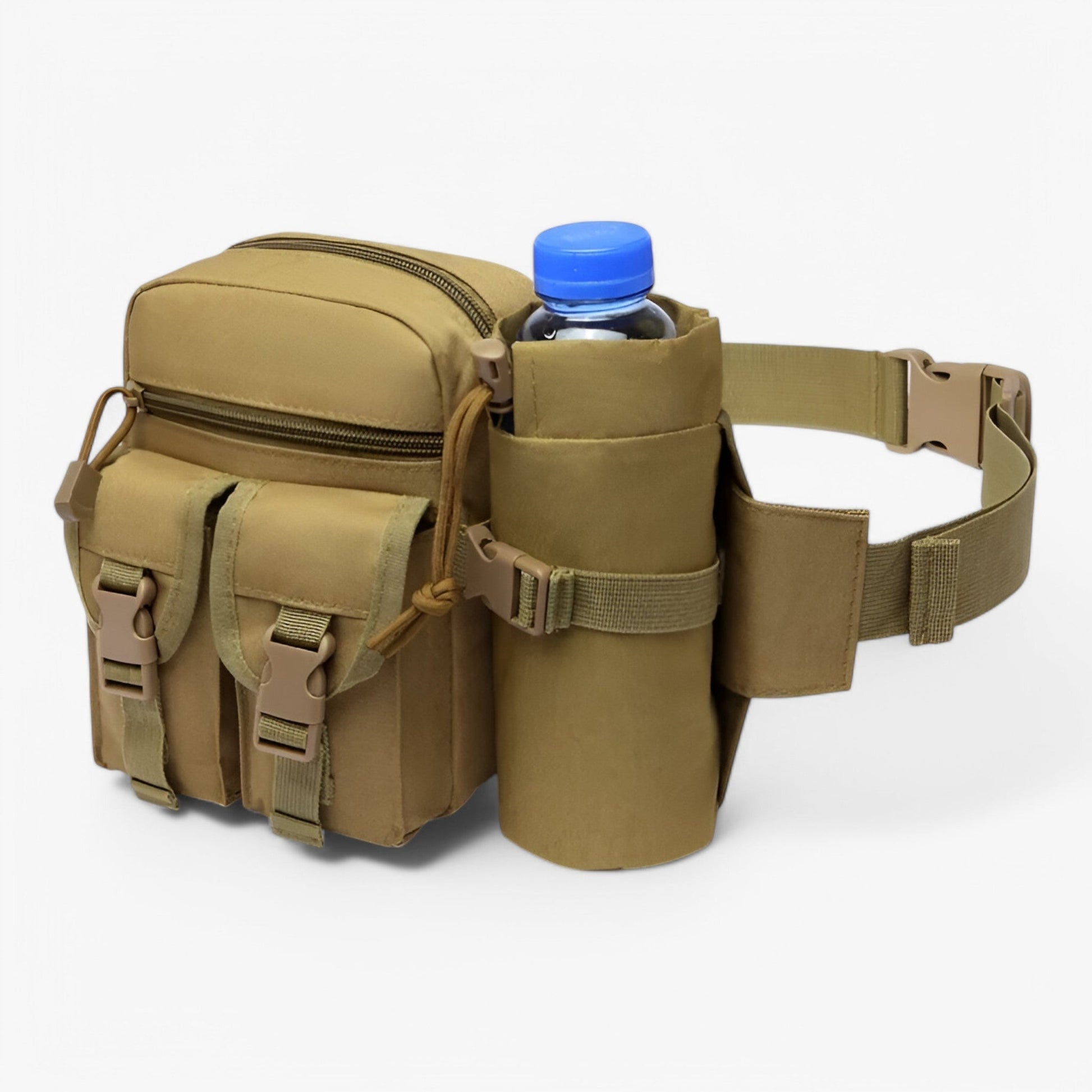 Variant image for Taktischer Wasserflaschenbeutel aus 800D Nylon – Wasserdicht und Kompakt für Outdoor-Aktivitäten, Unisex, Schwarz, Armeegrün, Kaki-4
