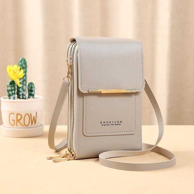 Crossbody Handy-Geldbörse mit RFID-Schutz
