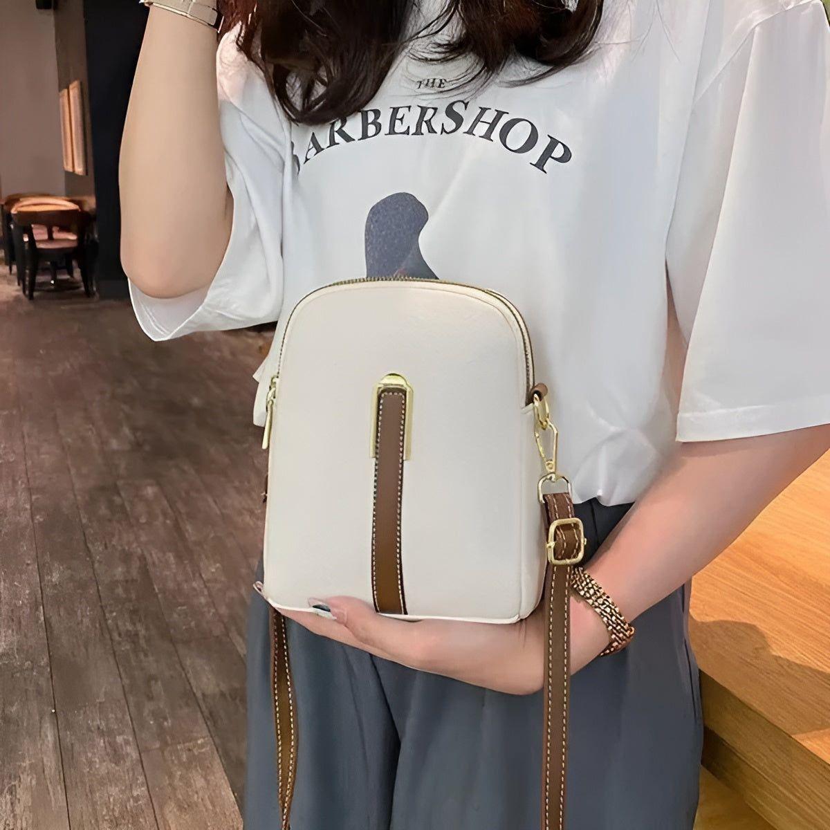 Variant image for Luxuriöse Umhängetasche Damen aus PU-Leder – Vielseitige Crossbody Bag für jeden Anlass-3