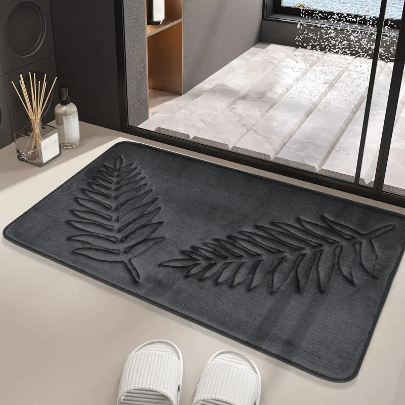 Luxuriöse rutschfeste Badematte Set 2-teilig