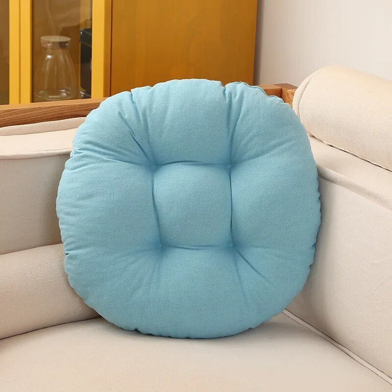 Japanisches Bodenkissen im Futon-Stil – Flauschiges Sitzkissen aus PU-Schaum, 42x42 cm oder 55x55 cm, Ideal für Hängesessel und Böden 3